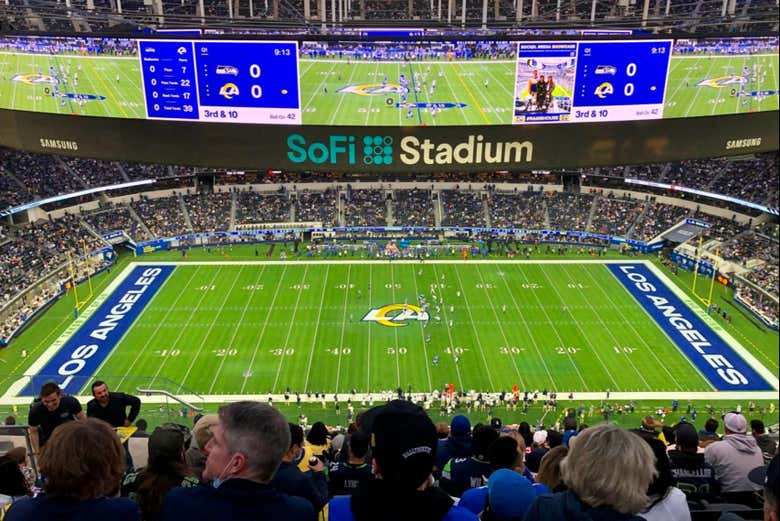 Vistas panorâmicas do SoFi Stadium