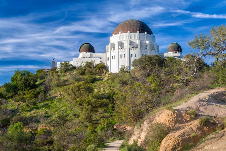 Chegando ao observatório Griffith