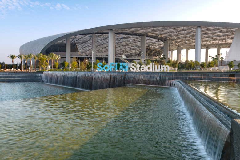A bela arquitetura do estádio irá impressioná-lo